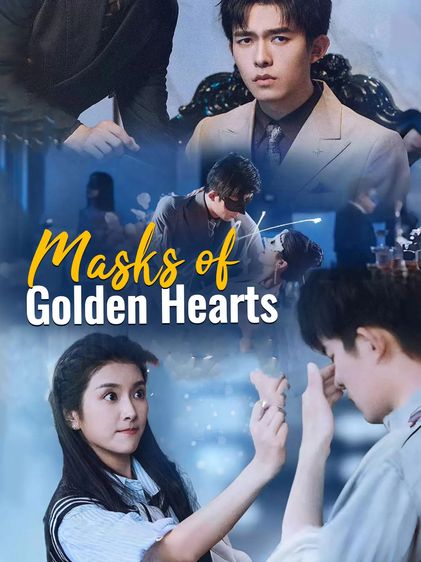 Masks of Golden Hearts